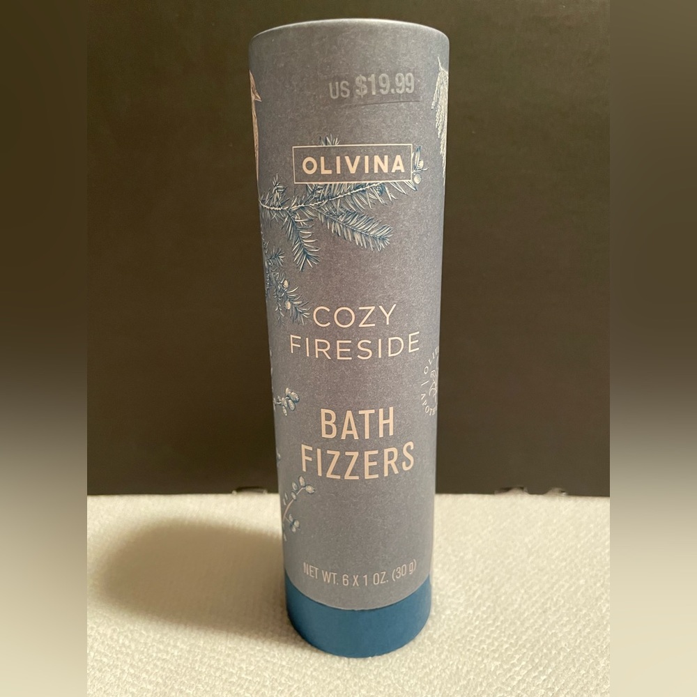 Bath Fizzers by Olivina. New in package.